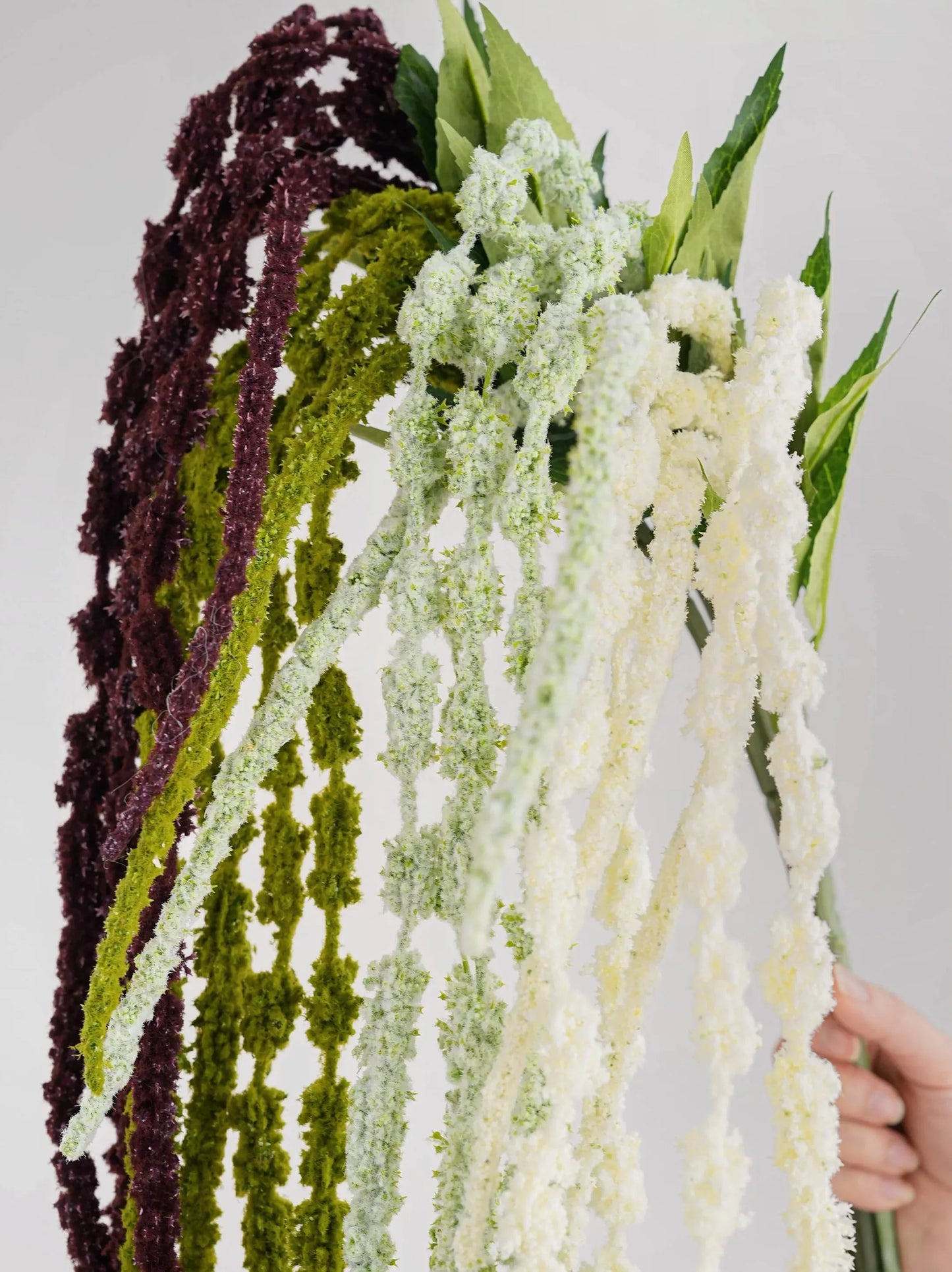 フェイクアマランサス ステム – カスケーディンググリーンスプレー