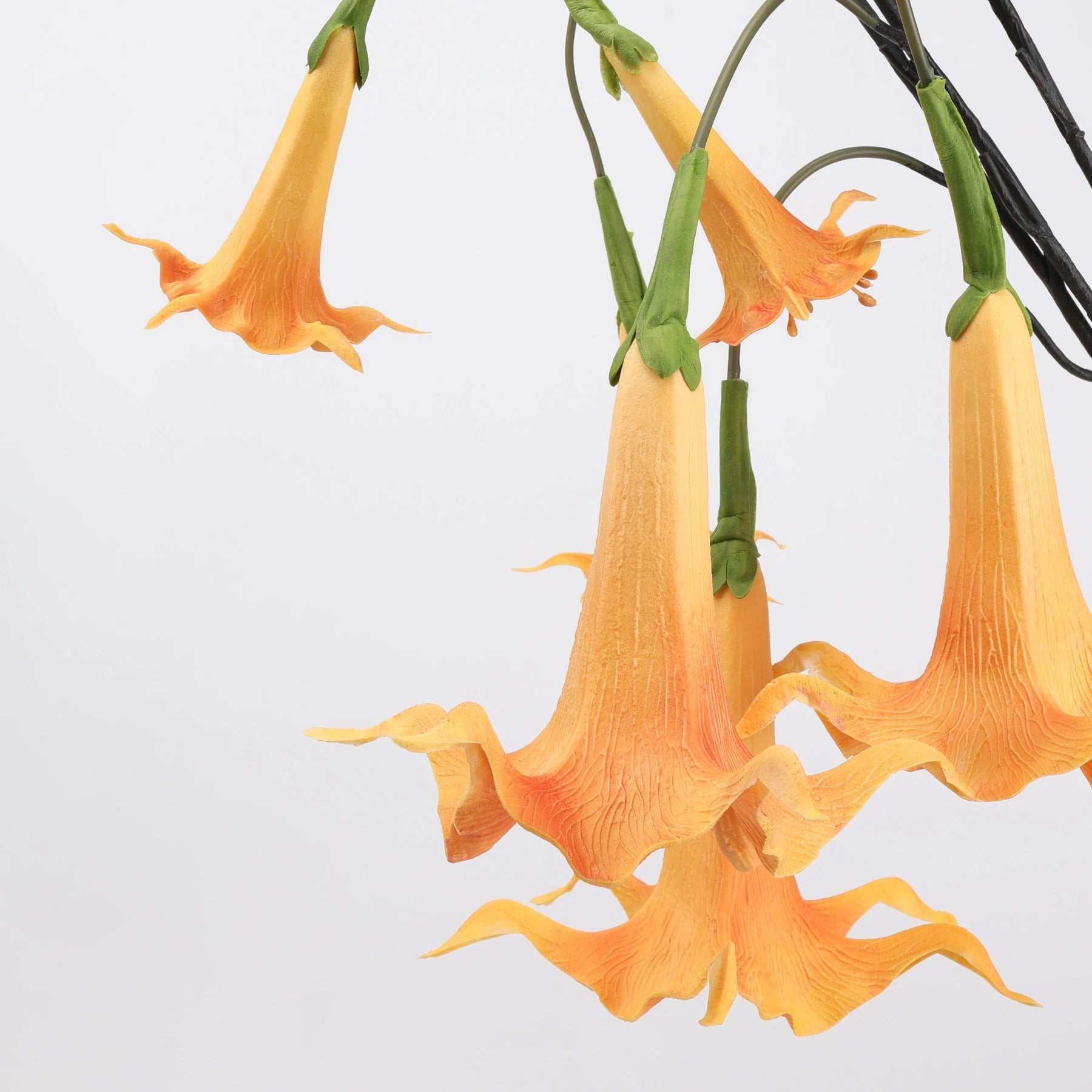 Faux Angel’s Trumpet Flower –34"