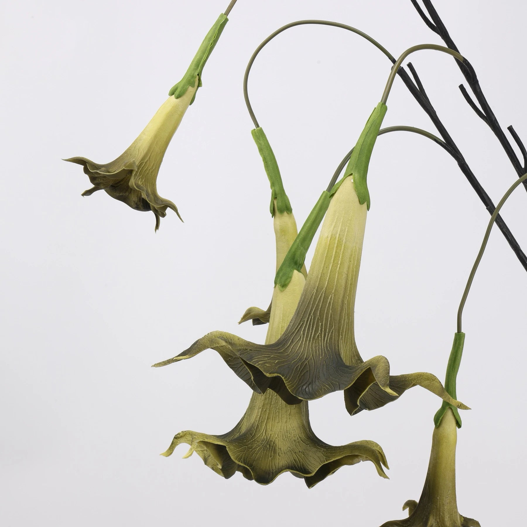 Faux Angel’s Trumpet Flower –34"