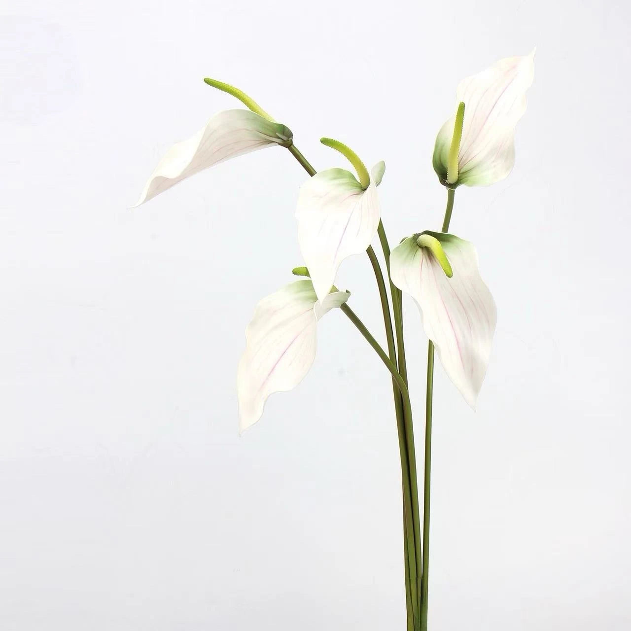 faux anthurium stems Faux Anthurium Lily Stem -28"