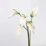 Faux Anthurium Lily Stem -28"