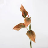 Faux Anthurium Lily Stem -28"