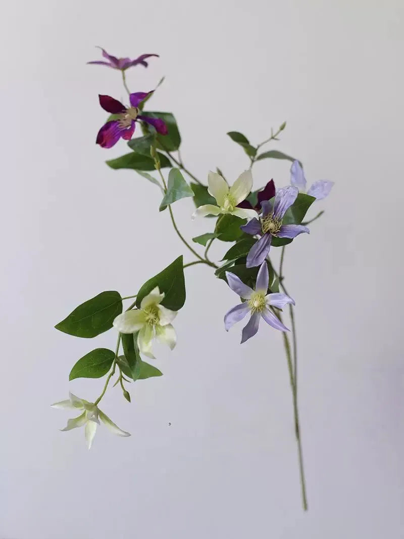 フェイククレマチスの花 – 24.8インチ