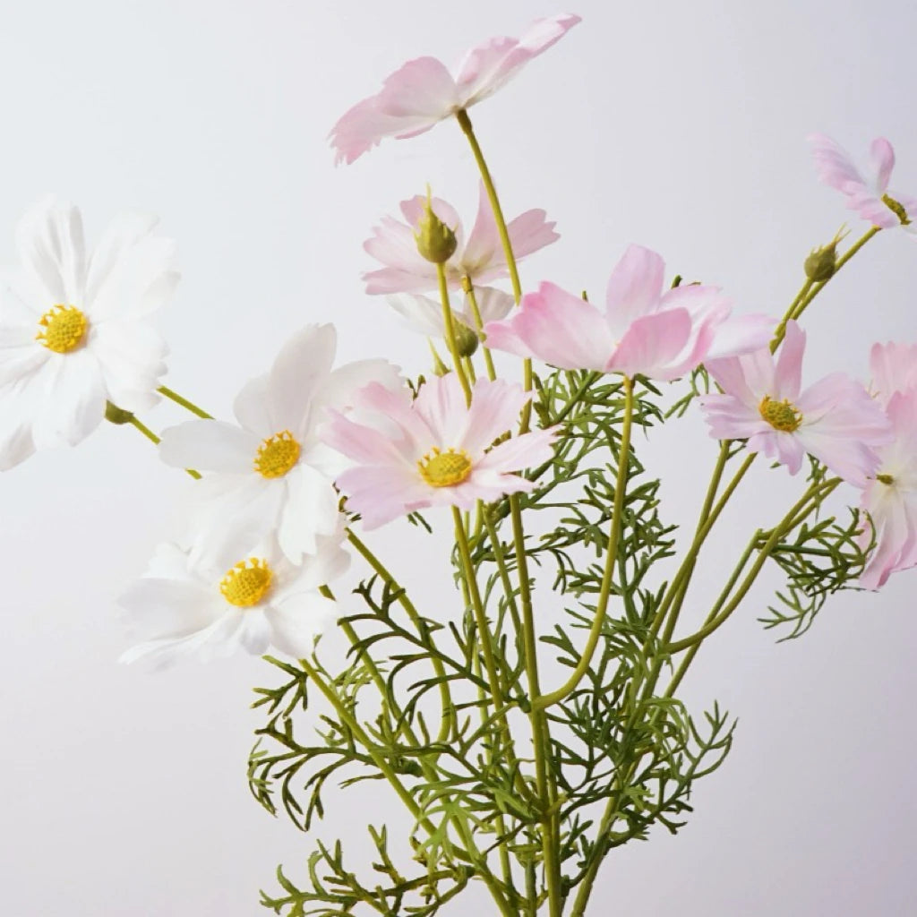 Faux Cosmos Spray– 13"