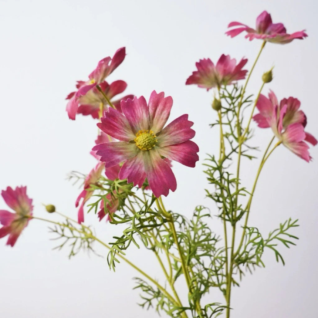 Faux Cosmos Spray– 13"