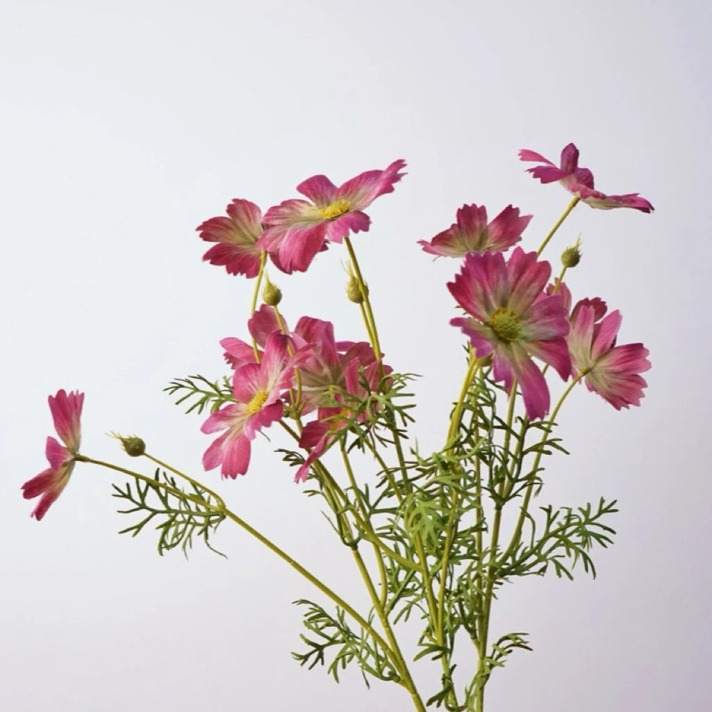 Faux Cosmos Spray– 13"
