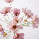 Faux Cosmos Meadow Flower Bouquet – 3-Stem