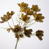 Faux Cosmos Meadow Flower Bouquet – 3-Stem