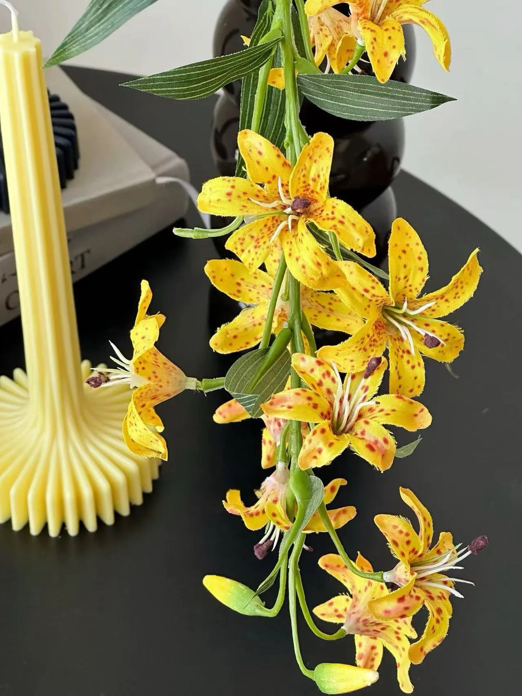 Faux Tiger Lily Flowers