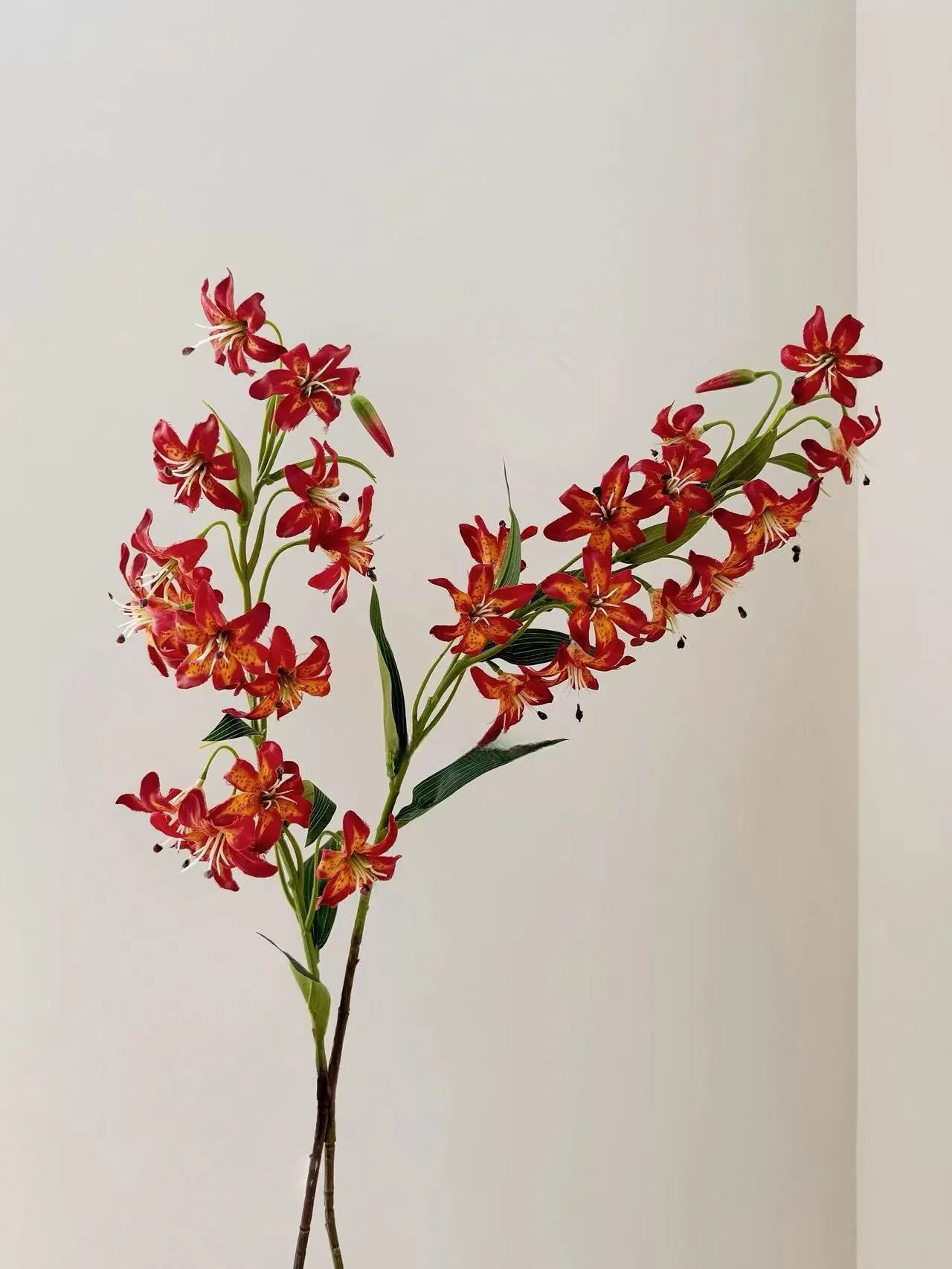 Faux Tiger Lily Flowers