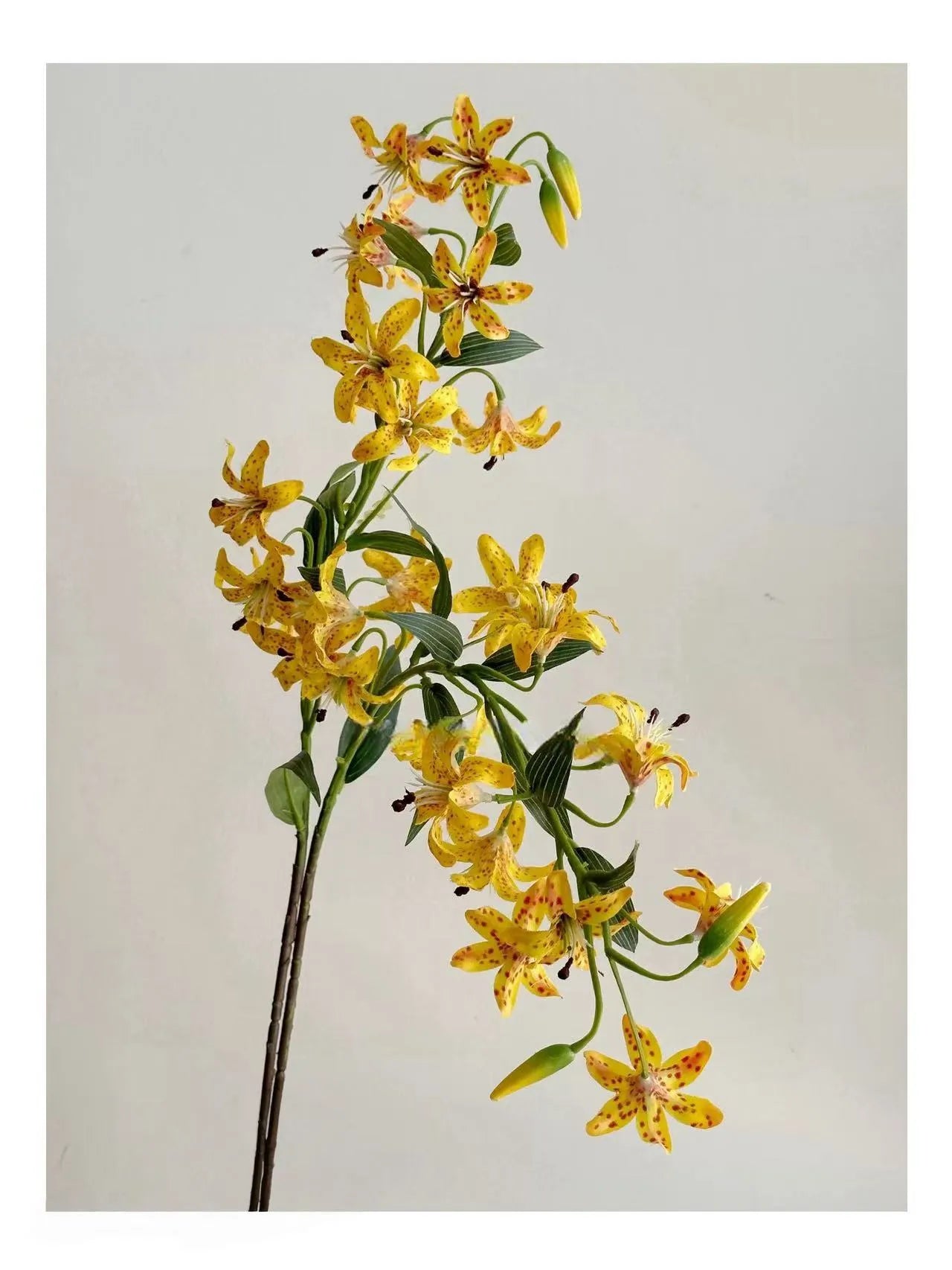 Faux Tiger Lily Flowers