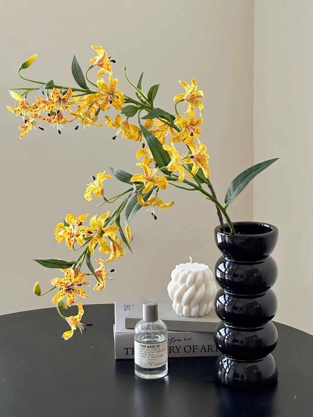 Faux Tiger Lily Flowers