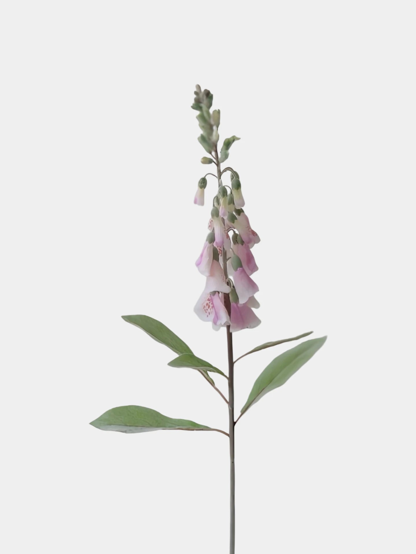 Faux Foxglove Flower Stem – 30"/75cm