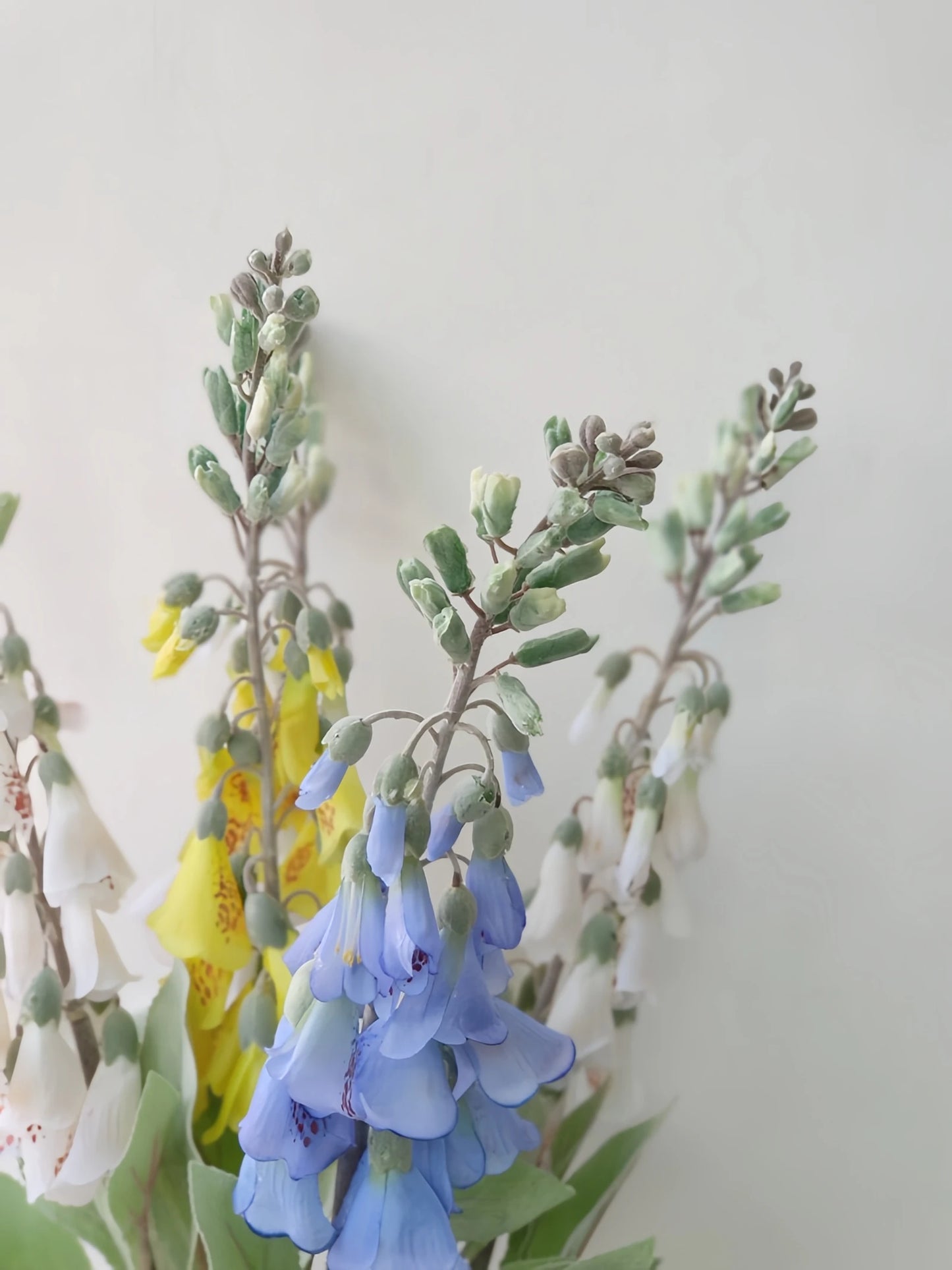 Faux Foxglove Flower Stem – 30"/75cm