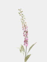 Faux Large Foxglove Flower Stem – 47"/120cm