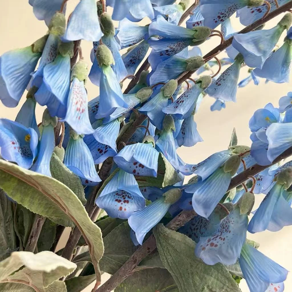 Faux Large Foxglove Flower Stem – 47"/120cm