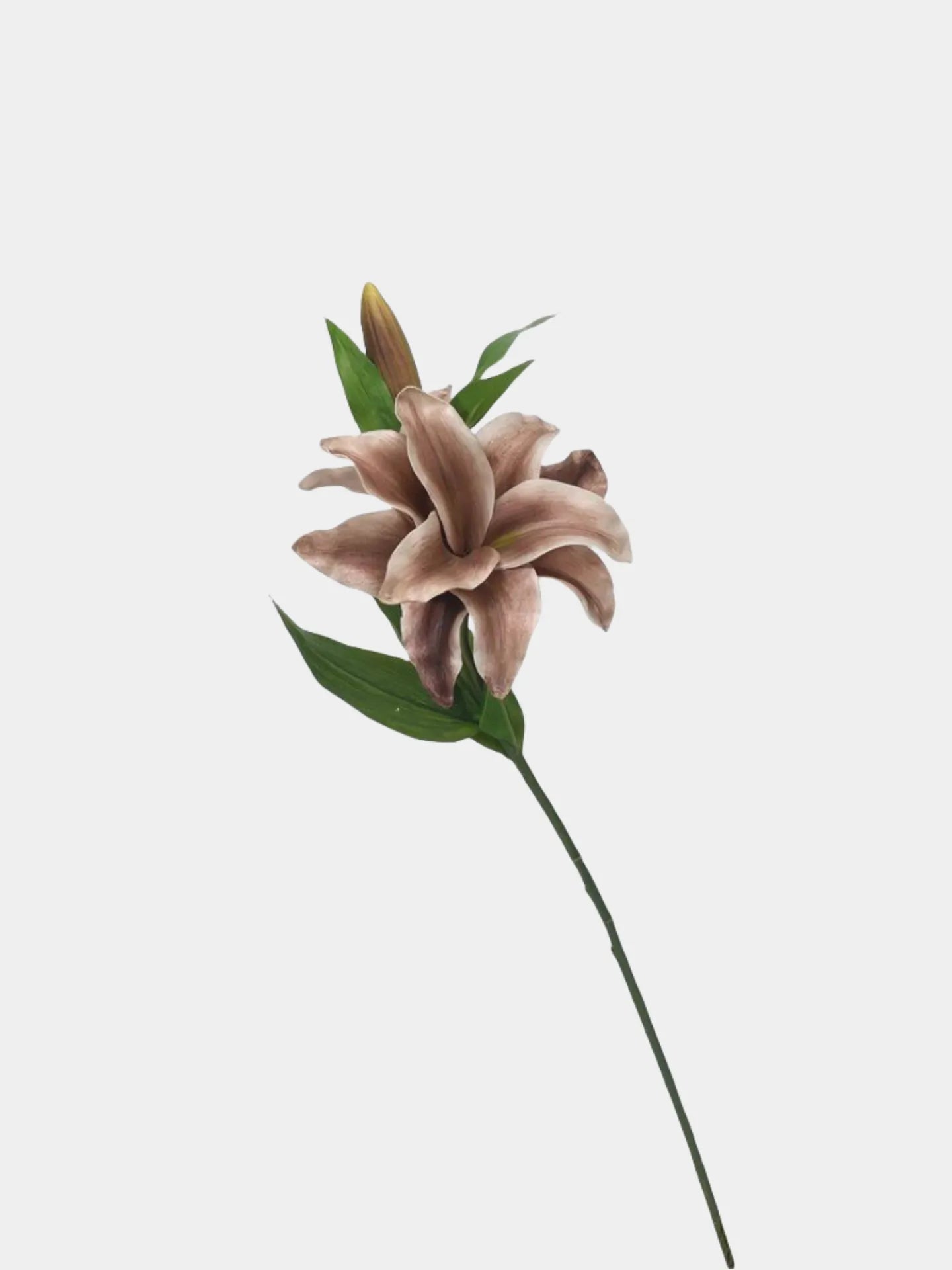 Faux Large Lily Flower Stem -23.6"