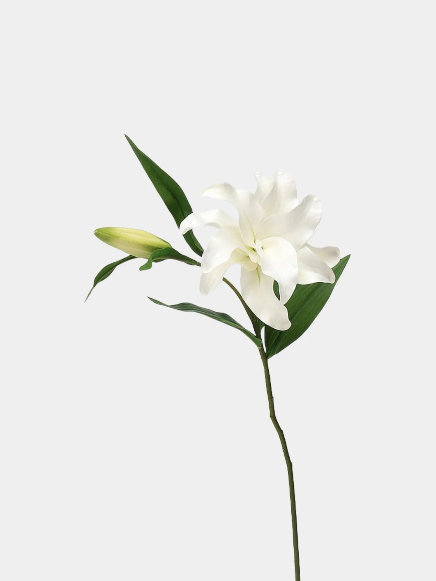 Faux Large Lily Flower Stem -23.6"
