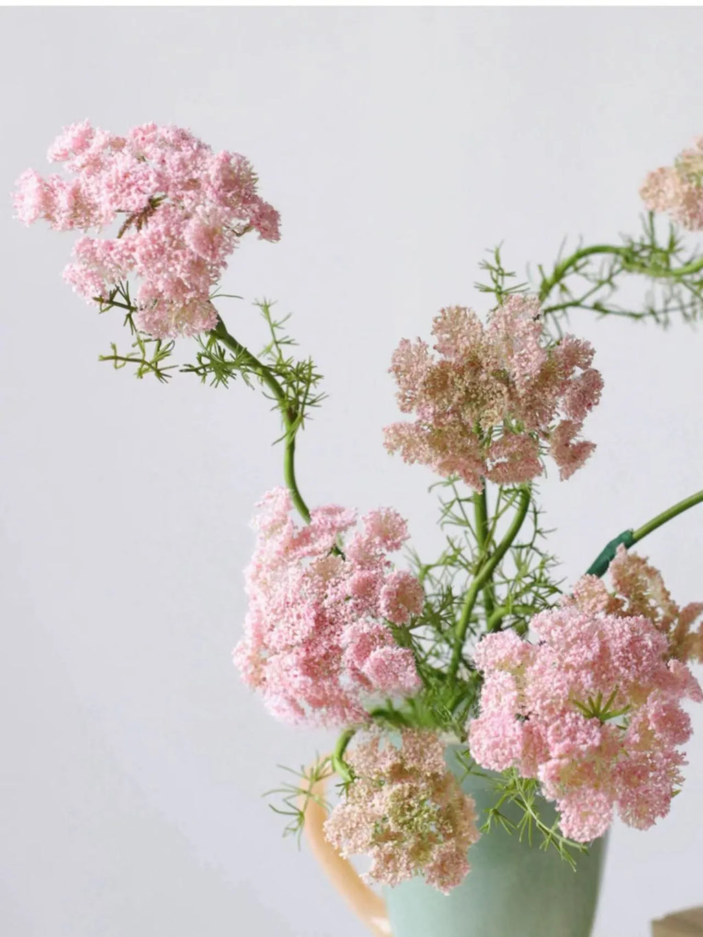 Faux Queen Anne’s Lace – 75 cm Lifelike Wildflower Stem