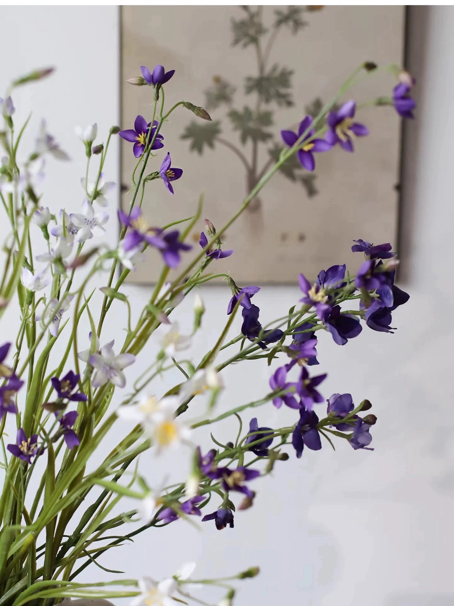 Faux Rain Lily Flower – 29"