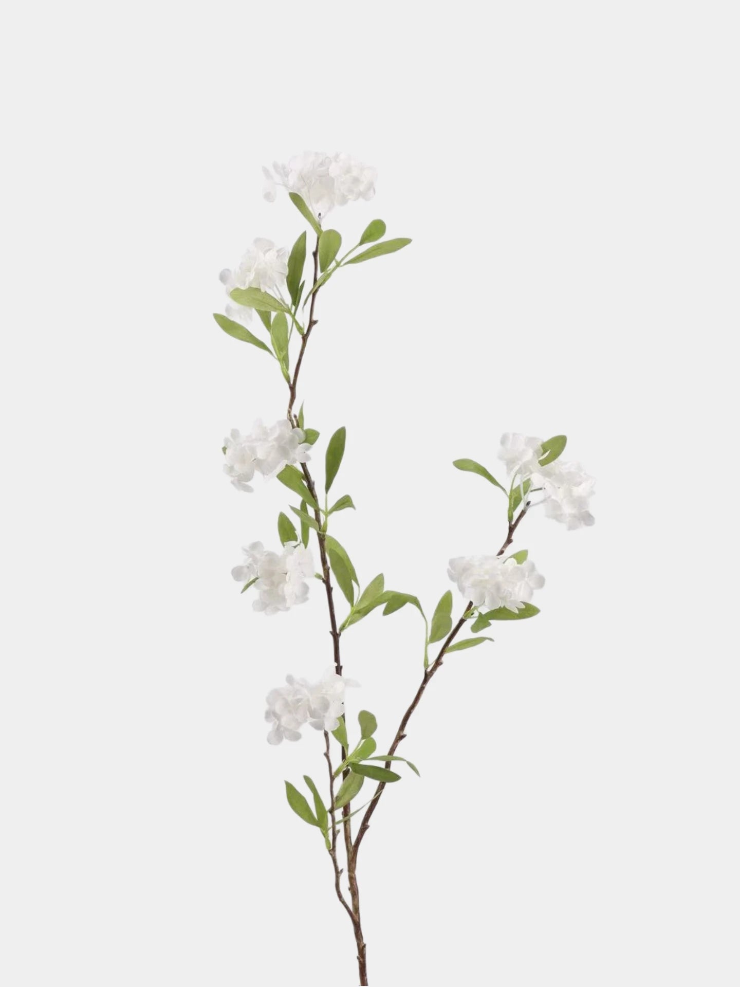 Faux Reeves Spiraea Spray Stem – 94 cm