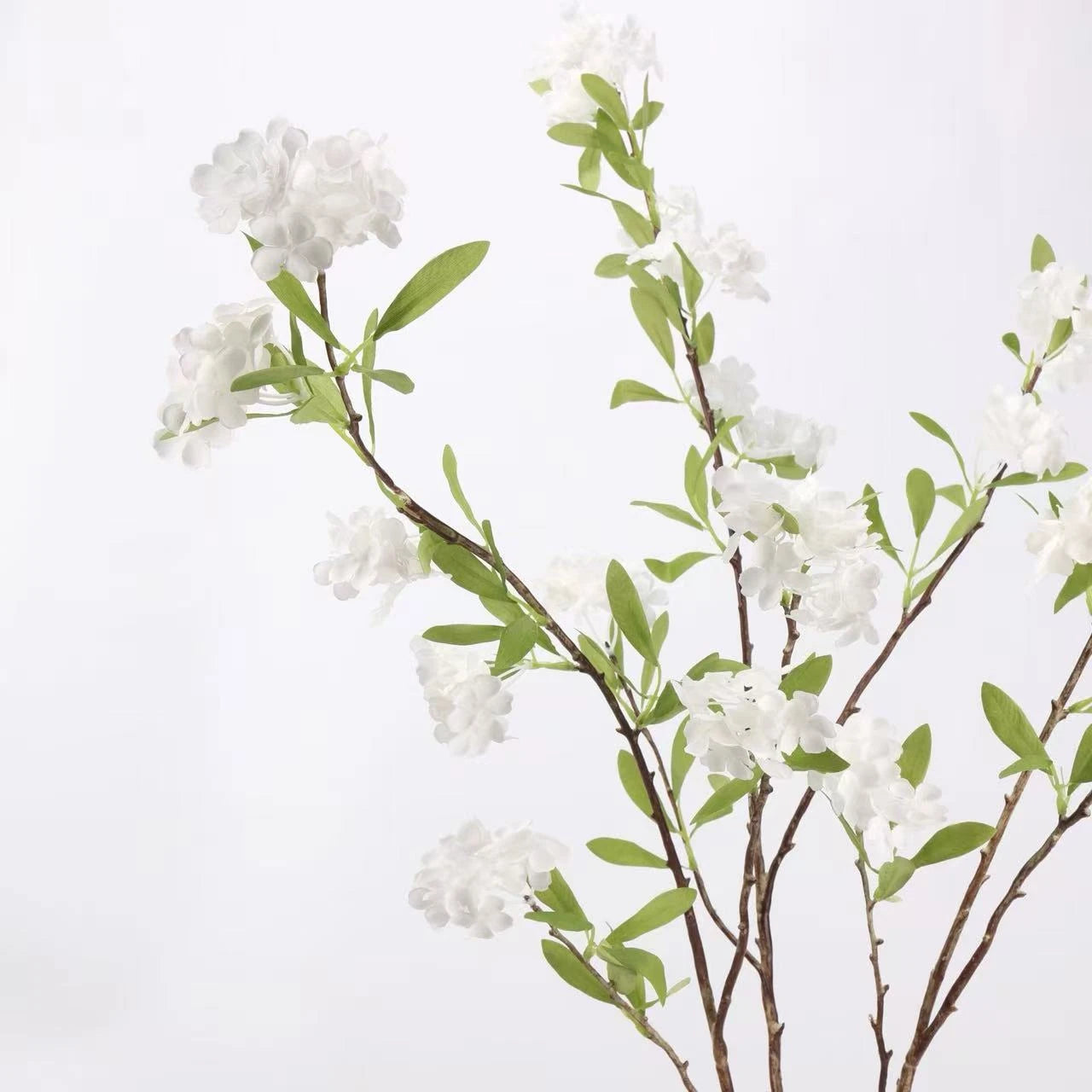 Faux Reeves Spiraea Spray Stem – 94 cm