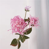 Faux Spider Chrysanthemum Stem -27"