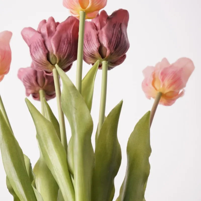 フェイクチューリップ – シングルステムまたはバンドル - ティリアンパープル