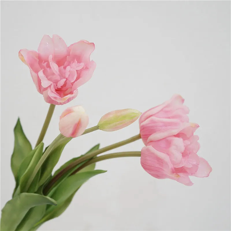 Künstliche Tulpen – Einzelstiel oder Bündel – Rosa