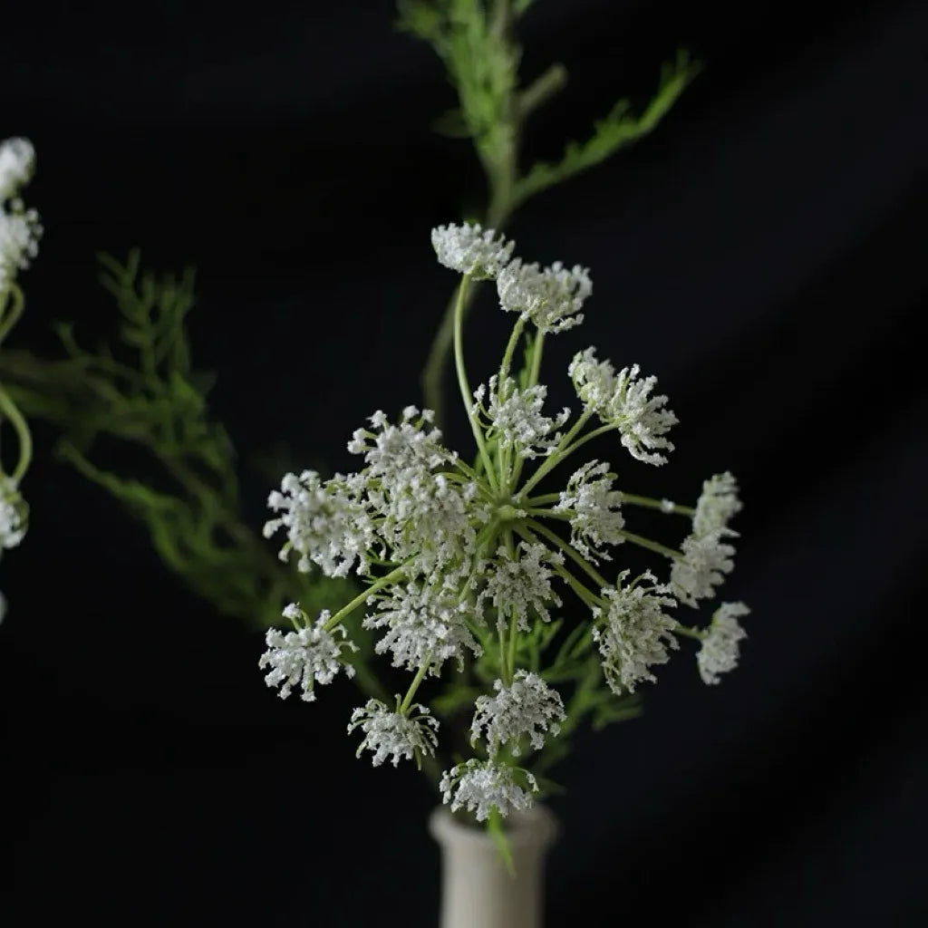 フェイクホワイトクイーンアンレース – 65 cm