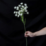 フェイクホワイトクイーンアンレース – 65 cm