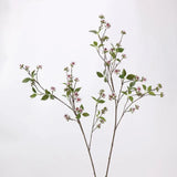 Faux Wild Rose Myrtle Spray – 39"/100cm