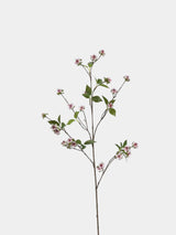 Faux Wild Rose Myrtle Spray – 39"/100cm