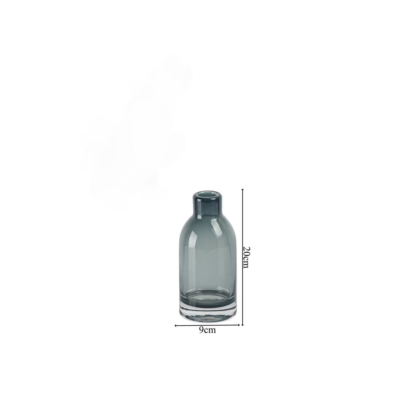 Glass Bottle Bud Vase