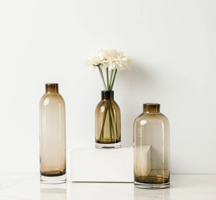 ガラスボトル バドベース