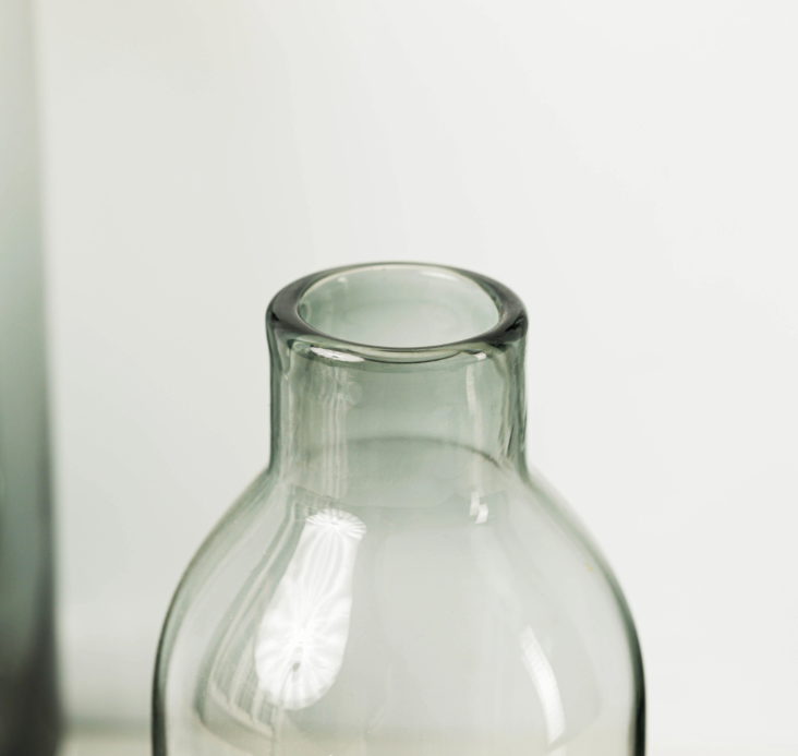 Glass Bottle Bud Vase