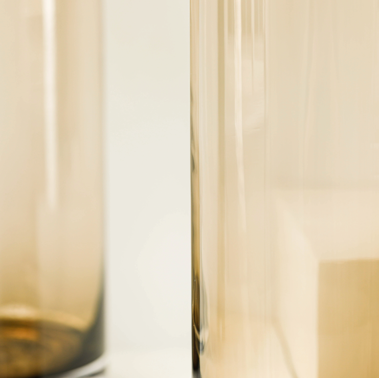 Glass Bottle Bud Vase