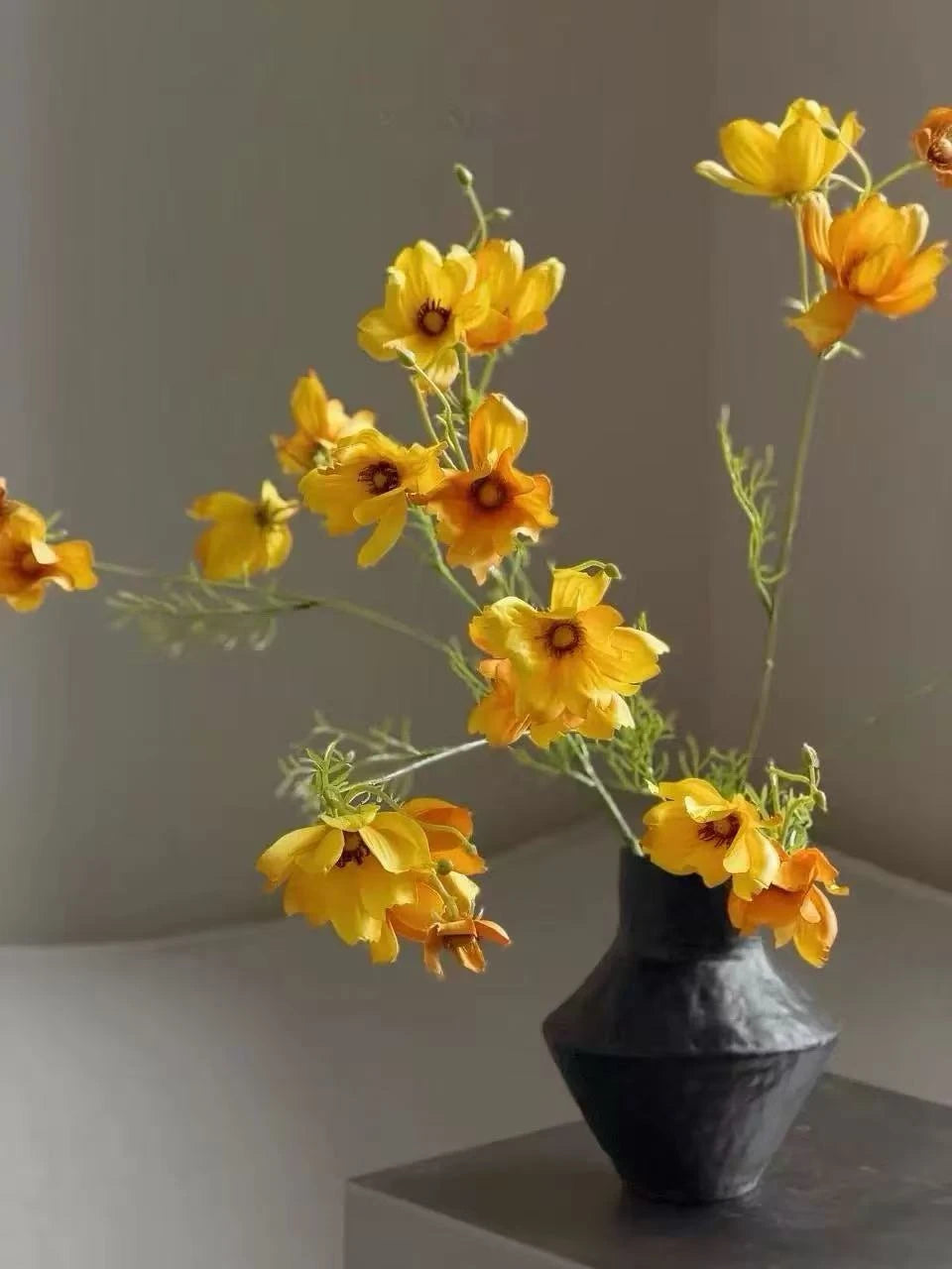 Golden Hour Cosmos - Faux Floral Arrangement