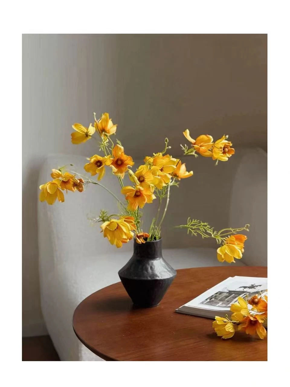 Golden Hour Cosmos - Faux Floral Arrangement