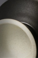 手作りの陶器いけばな花瓶 – 3.5インチ