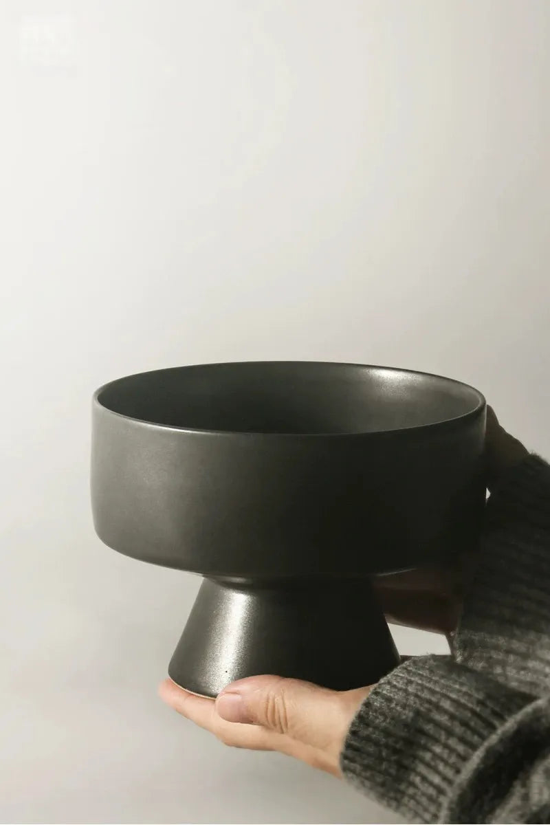 Hand-Thrown Ceramic Ikebana Vase – 3.5″