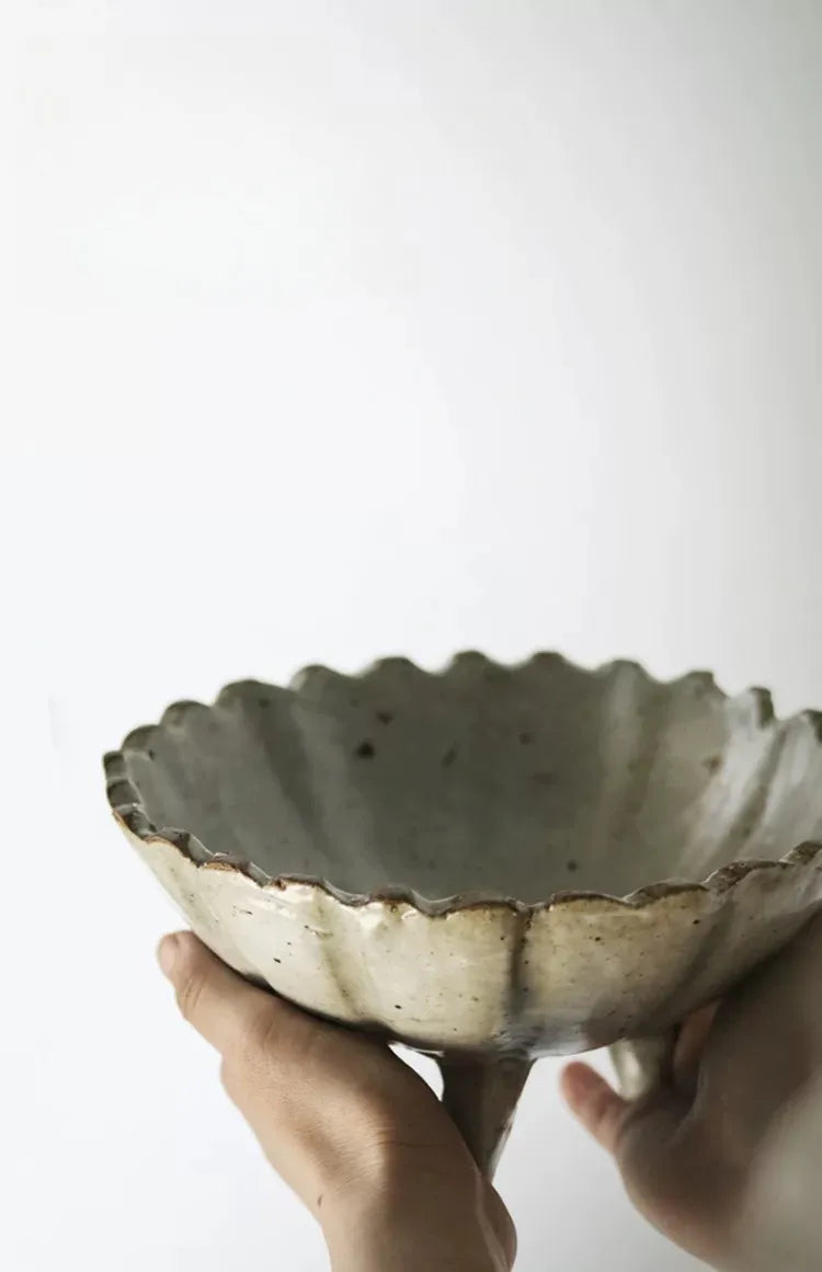 Handcrafted Rustic Ceramic Ikebana Vase