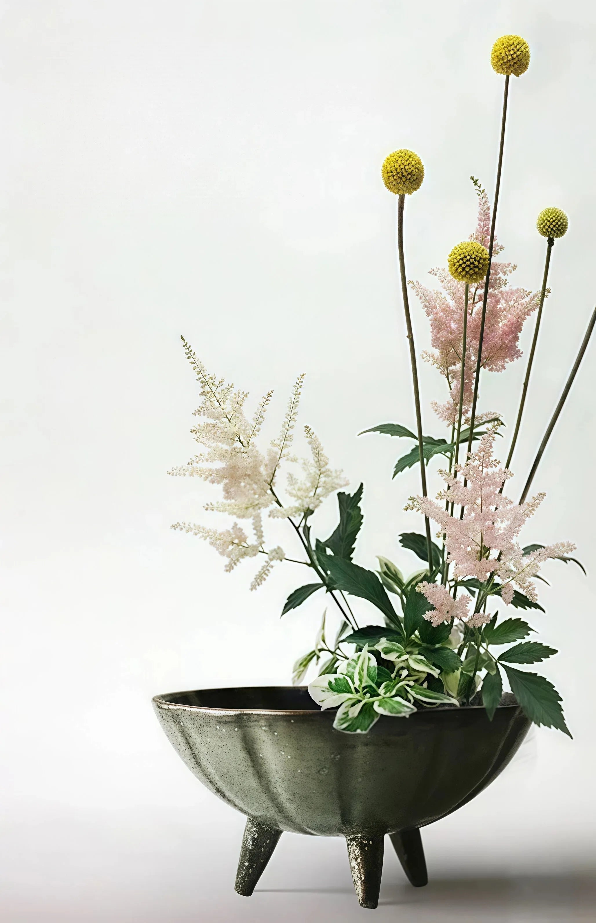 Handcrafted Rustic Ceramic Ikebana Vase