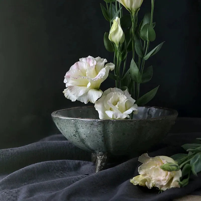 Handcrafted Rustic Ceramic Ikebana Vase