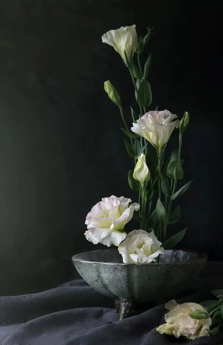 Handcrafted Rustic Ceramic Ikebana Vase