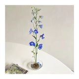 楽しいクリアガラスの生け花用花瓶（けんざん付き）