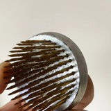 楽しいクリアガラスの生け花用花瓶（けんざん付き）