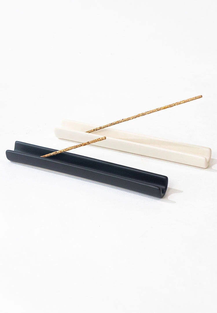 Minimalist Coarse Ceramic Incense Holder