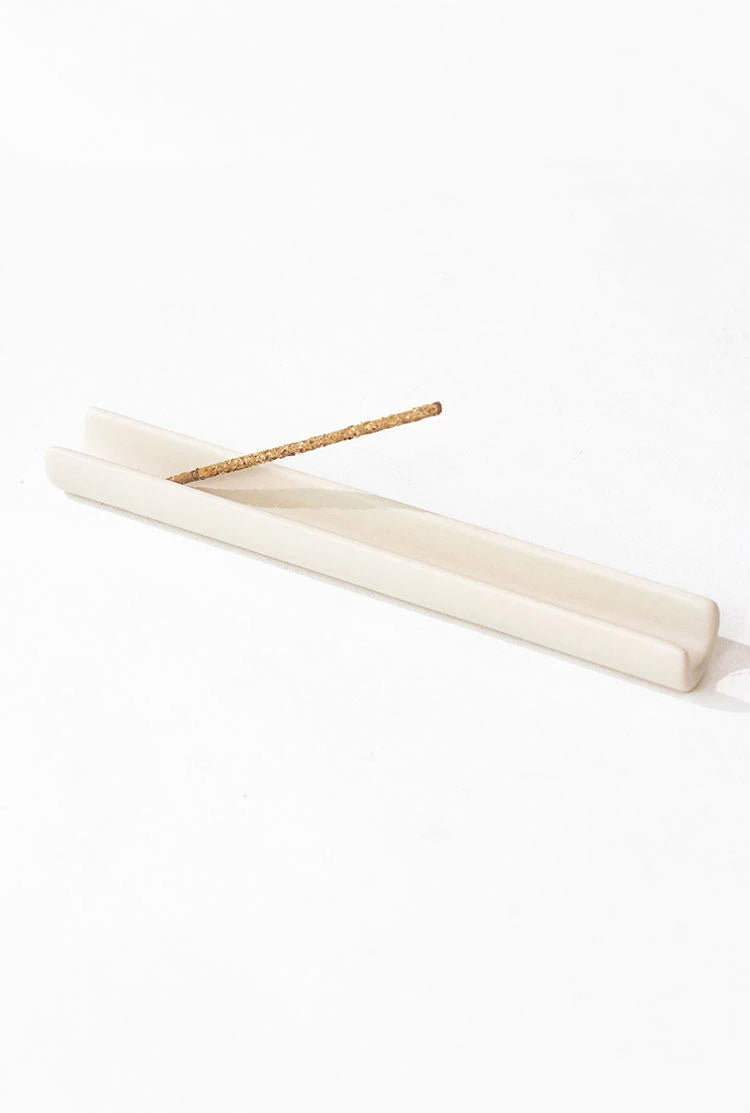 Minimalist Coarse Ceramic Incense Holder