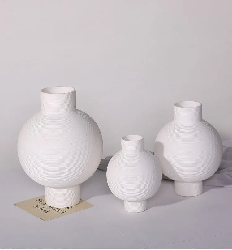 モダン セラミック ラウンド ベース